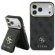 Etui Guess 4G z portfelem Magsafe na iPhone 18 Pro / 17 Pro - czarne