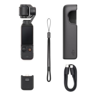 8. DJI Osmo Pocket 3 aparat ze stabilizatorem 4K Ultra HD 9,4 MP Czarny