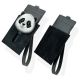 8. Zestaw Nimmy Big Eyed Pet 2.0 Panda 3w1 torebka na telefon + portfel + etui na lokalizator - czarny