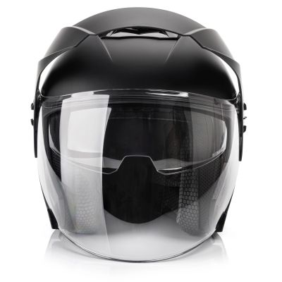 31. Kask motocyklowy Meteor Hekato M 57-58 cm czarny