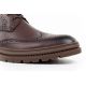 7. Lee Cooper buty męskie sztyblety trzewiki eleganckie skórzane brązowe