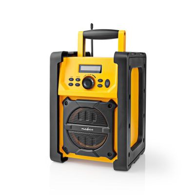 2. Nedis RDFM3100YW radio Miejsce pracy Cyfrowy Czarny, Żółty