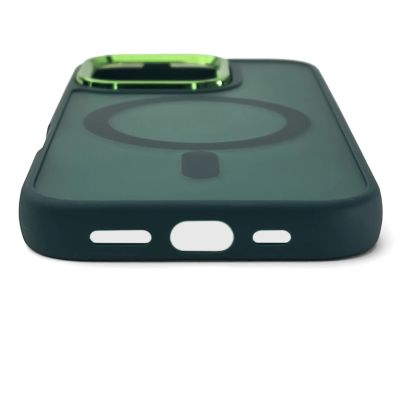 6. Etui Wozinsky Fashion Case z MagSafe na Samsung Galaxy S24 FE - zielone