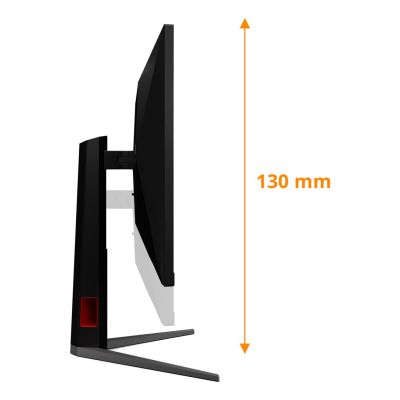 3. AOC G4 U32G4U monitor komputerowy 80 cm (31.5") 3840 x 2160 px 4K Ultra HD Czarny, Czerwony