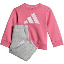 Dres dla dzieci adidas Essentials różowo-szary JY0303