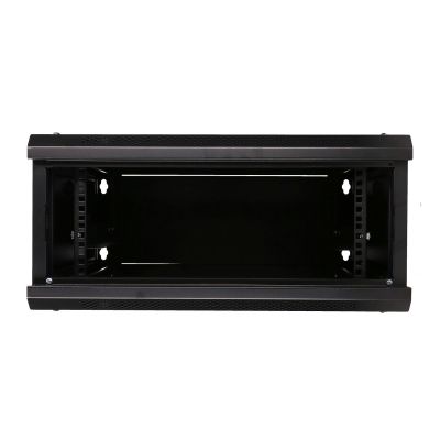 18. Extralink Szafa rack 4U 600x600 Czarna montowana na ścianie
