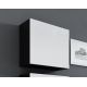 Witryna VIGO kwadrat 50/50/30 czarny/biały połysk