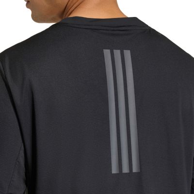 5. Koszulka męska adidas D4T PrimeLift 3 Stripes czarna KE9937