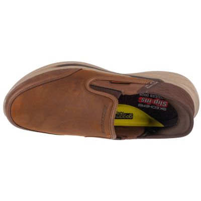 3. Skechers Slip-Ins: Slade 205237-CDB Brązowe 42