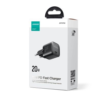3. Mini ładowarka USB C 20W PD Joyroom JR-TCF02 - czarna