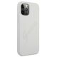 4. Etui Guess Script Vintage na iPhone 12 Pro Max - kremowe