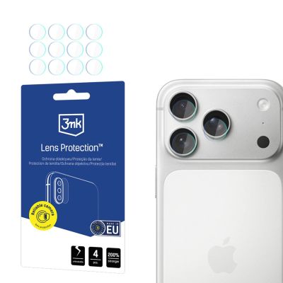 Szkło na obiektyw aparatu 3mk Lens Protection do Apple iPhone 17 Pro
