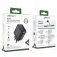 5. Szybka ładowarka sieciowa GaN 35W PD 2x USB C Acefast A49 - czarna