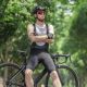 15. Spodenki rowerowe Rockbros RK2002M krótkie na szelkach z wkładką M - czarne