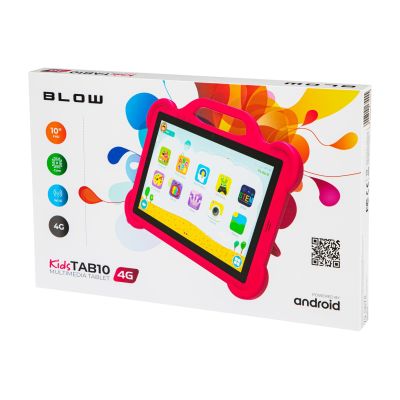4. BLOW TABLET KIDSTAB10 4G 4/64GB RÓŻOWE ETUI
