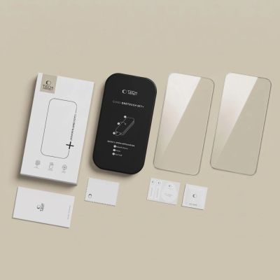 15. Szkło hartowane Tech-Protect OneTouch Set+ 2-Pack na iPhone 18 Pro / 17 Pro