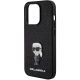 6. Etui Karl Lagerfeld Glitter Ikonik Logo Metal Logo na iPhone 15 Pro Max - czarne