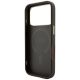 7. Etui Guess Embossed 4G Classic MagSafe na iPhone 17 Pro / 18 Pro - brązowe