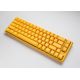 7. Ducky One 3 Yellow SF klawiatura Gaming USB US English Żółty