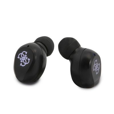 4. Słuchawki Bluetooth Guess TWS + stacja dokująca - fioletowe