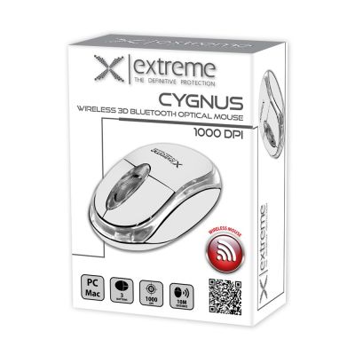 2. EXTREME MYSZ BLUETOOTH 3D CYGNUS BIAŁA XM106W