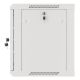15. Szafa instalacyjna Rack wisząca 19" 9U 600x450 szara drzwi metalowe LANBERG (Flat Pack)