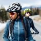 9. Kask rowerowy MTB Wozinsky z odpinanym daszkiem i tylną lampką USB 54-57 cm - czarno-biały