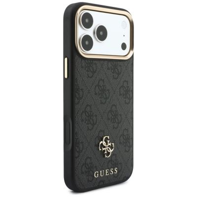 4. Etui Guess 4G z portfelem Magsafe na iPhone 18 Pro Max / 17 Pro Max - czarne