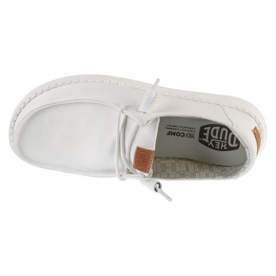3. Hey Dude Wendy Stretch Canvas 40902-100 Białe 37