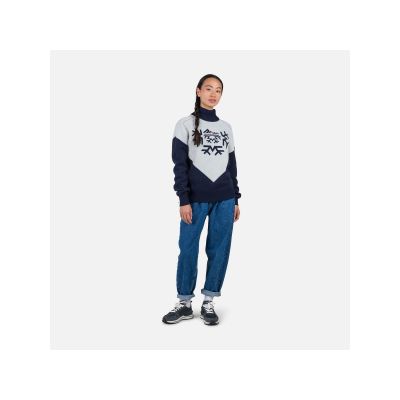 6. Sweter Rossignol W Cieloalto Tn granatowy