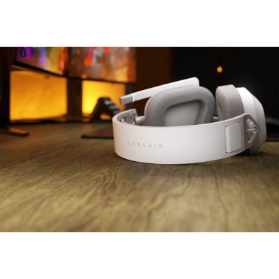 10. Corsair CA-9011296-EU słuchawki/zestaw słuchawkowy Bezprzewodowy Opaska na głowę Gaming Bluetooth Biały