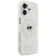 4. Etui Karl Lagerfeld IML Karl Head Logo MagSafe na iPhone 17 - szare