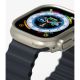 5. Etui Ringke Slim 2-pack na Apple Watch Ultra 1 / 2 (49 mm) - przezroczysty i tytanowy