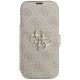 3. Etui Guess Book 4G Metal Logo na iPhone 18 Pro / 17 Pro - różowe