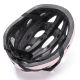 4. Kask rowerowy Rockbros z szybką, odpinane okulary z ochroną UV, odłączany daszek, unisex - różowy