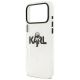6. Etui Karl Lagerfeld IML Karl Sketch Logo MagSafe do iPhone 17 Pro Max - przezroczyste