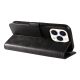 5. Etui Leather Book Case na iPhone 16 Pro - czarne