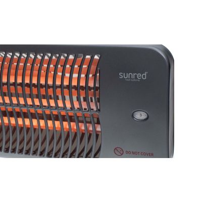 6. Sunred LUG-2000W grzejnik Zewnętrzna Czarny Grzejnik elektryczny kwarcowy