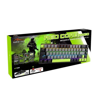 11. MEDIA-TECH KLAWIATURA MECHANICZNA 60% MT1260