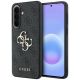 Etui Guess Leather 4G Metal Logo na Samsung Galaxy A37 5G - czarne