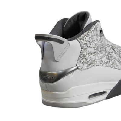 6. Buty sportowe męskie Air Jordan Dub Zero białe - 311046-107