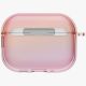 5. Etui UNIQ Iridescia Hang Case na AirPods Pro 3 - przezroczysto-różowe