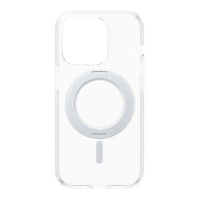 3. Etui CARE by PanzerGlass Kickstand Case MagSafe na iPhone 15 Pro - srebrne