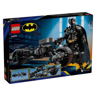 2. LEGO Super Heroes 76273 Figurka Batmana do zbudowania i batcykl