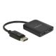DeLOCK DisplayPort 1.4 Splitter 1 x DisplayPort w 2 x DisplayPort MST