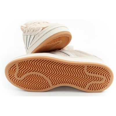 9. Adidas buty damskie sportowe Campus 00s skórzane sneakersy beżowe