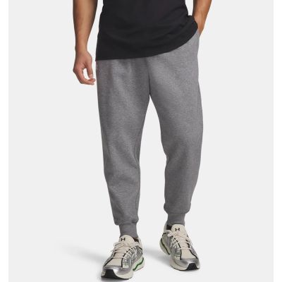 5. Spodnie męskie Under Armour Rival Fleece Joggers szare 1379774 025 XL