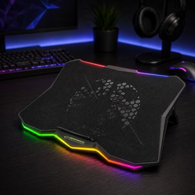 22. ESPERANZA PODSTAWKA CHŁODZĄCA GAMING RGB XALOK EGC110