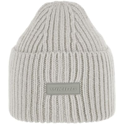 Czapka dla dorosłych VIKING Froja Life Style szara melanżowa   one size