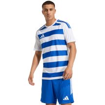 Koszulka męska adidas Hooped 26 Jersey biało-niebieska KF3389